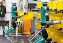 Amazon entrenaría a robots humanoides para que entreguen paquetes a los compradores